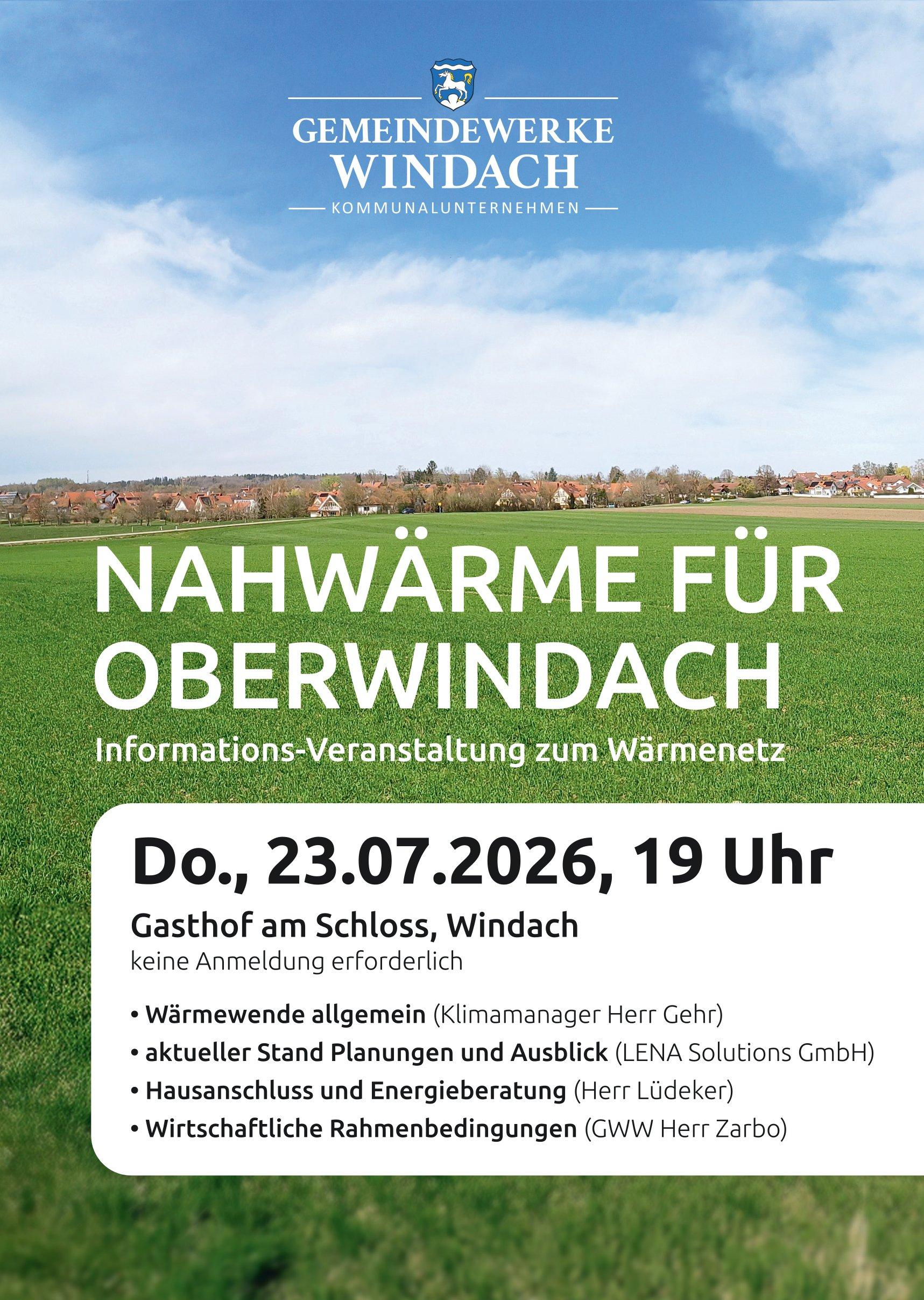Nahwärme in Oberwindach
